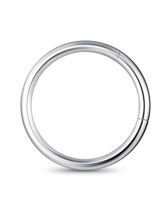 plain hoop earring